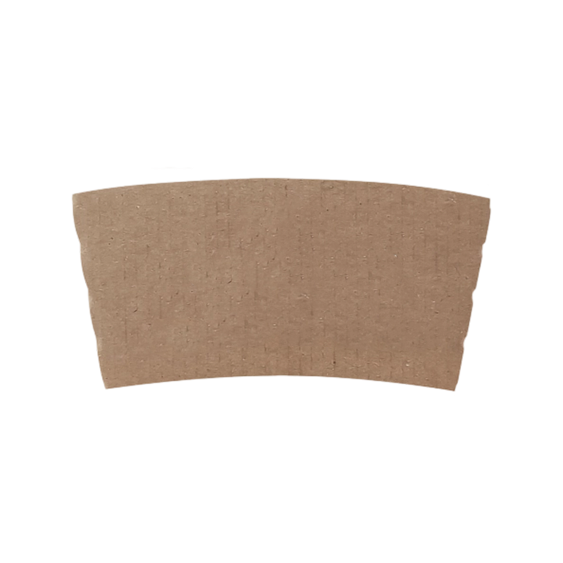 Funda para vaso de papel Kraft para vasos de 12 oz