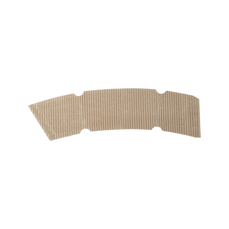 Flauta electrónica en blanco con funda de copa micro corrugada